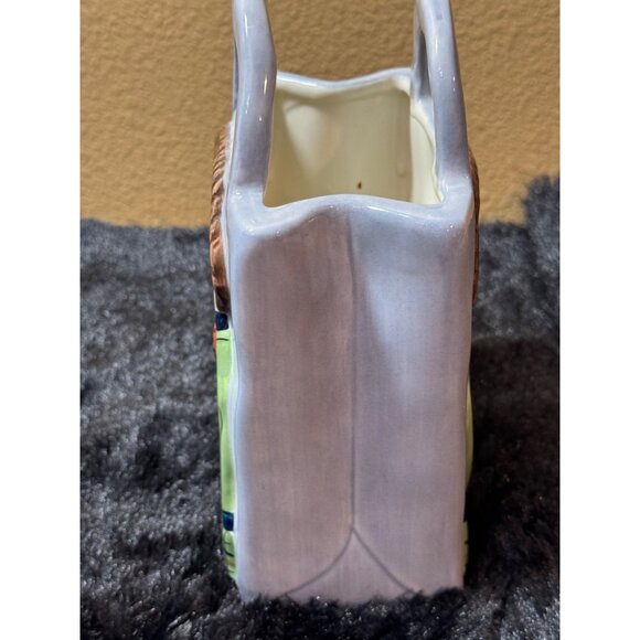 Susan Paley Bella Casa By Ganz Ceramic Clara Purse Vase - Picture 7 of 8